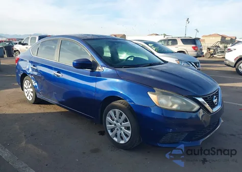 2017 Nissan Sentra Sv z USA, uszkodzony, nr VIN 3N1AB7AP4HY396568